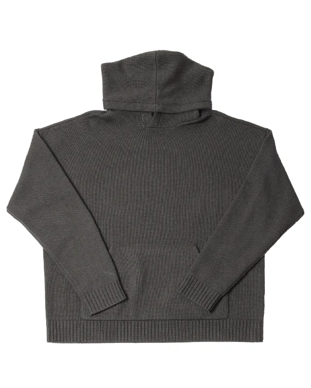 Wool Hoodie Hoodie with V-Neck Classic Versatile