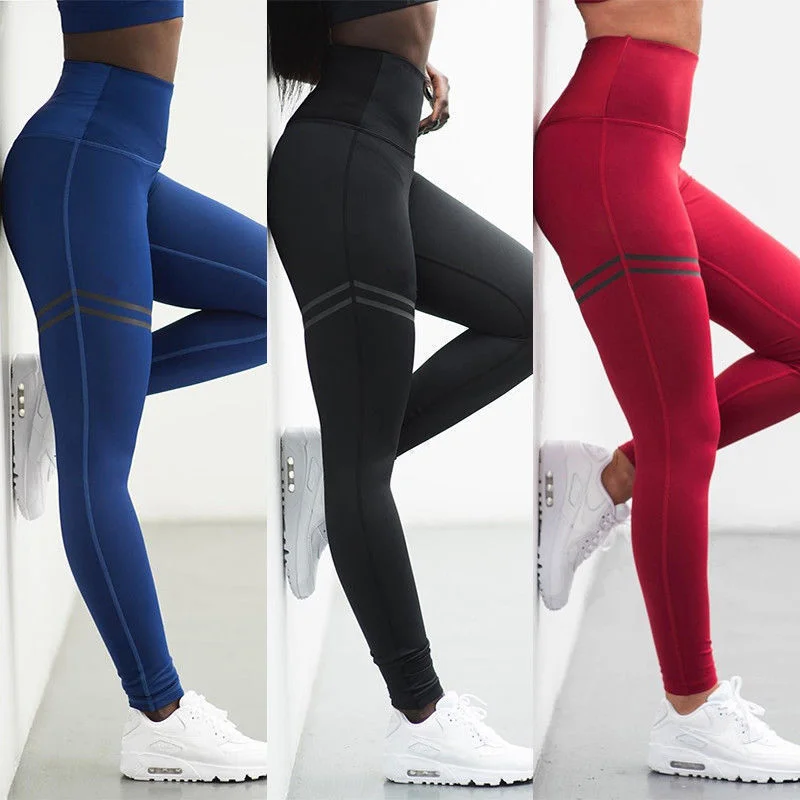 2019 Summer Womens Jogger Sports Yoga Workout Gym Fitness Leggings Pants Jumpsuit Athletic Leggings Running Gym Scrunch Trousers Trousers cozy soft