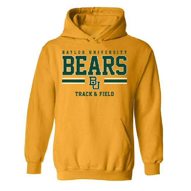 Baylor - NCAA Women's Track & Field : Audrey Williamson - Classic Shersey Hooded Sweatshirt Hoodie with Tied Waist Feminine Flattering