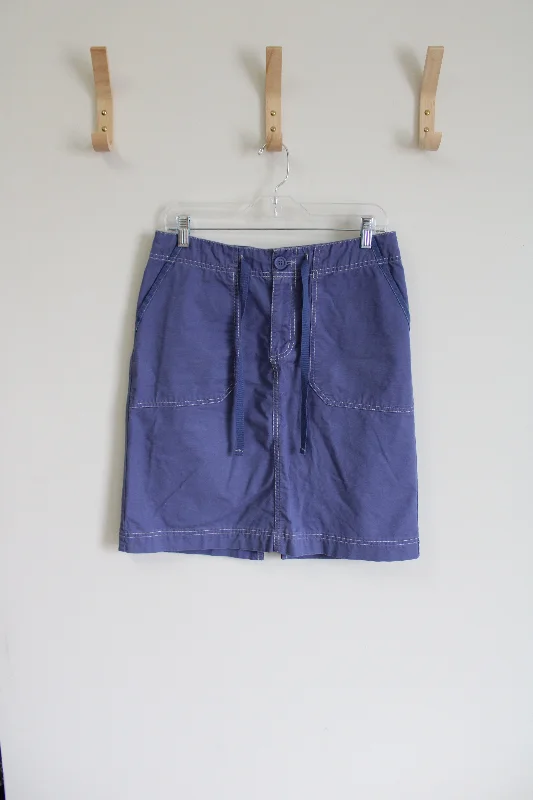 Architect Blue Cargo Skirt | 6 linen skirt airy