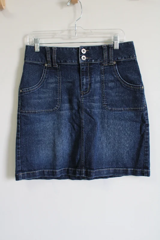 Fashion Bug Denim Mini Skirt | 10 wool skirt sturdy