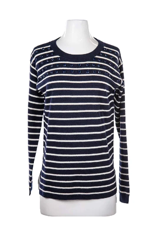 J. Crew Sweater Neon Metallic Matte