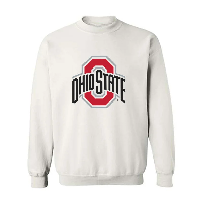 Ohio State - NCAA Women's Gymnastics : Tory Vetter - Crewneck Sweatshirt Hoodie with Button Placket Classic Preppy