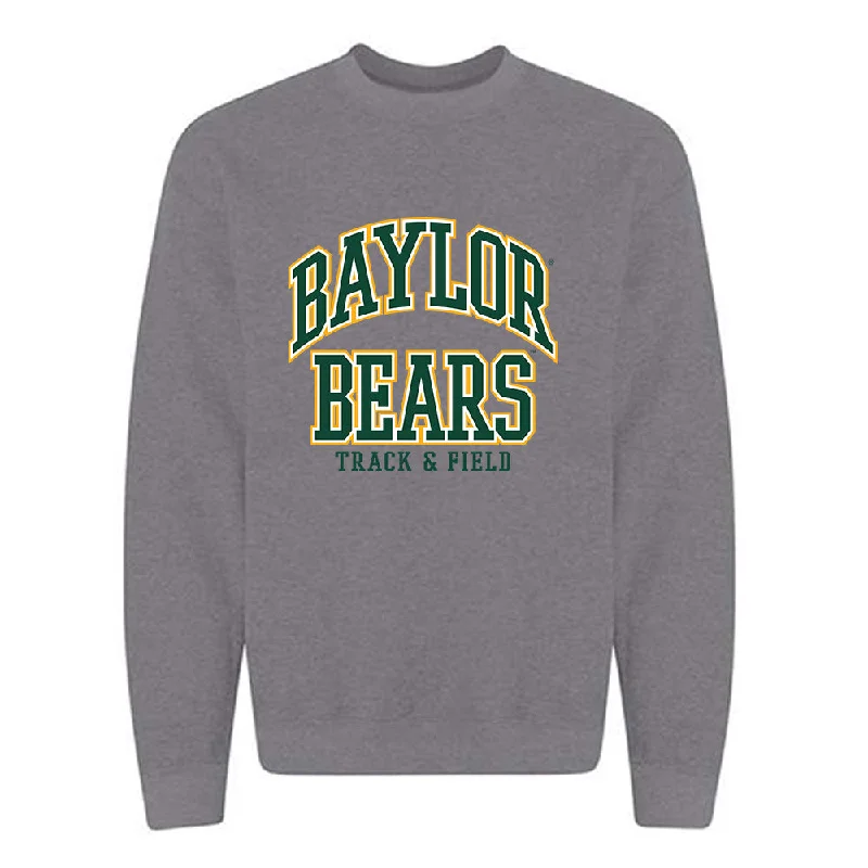 Baylor - NCAA Women's Track & Field : Audrey Williamson - Classic Shersey Crewneck Sweatshirt Hoodie with Mock Neck Collared Structured