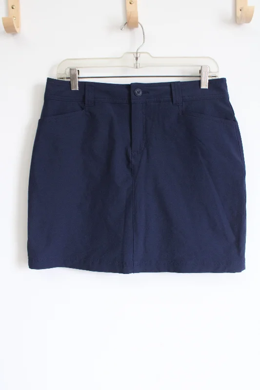 Eddie Bauer Navy Athletic Skirt | 6 midi skirt versatile