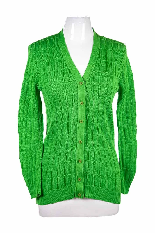Vintage 1970s Sears Sweater Silk Blend Satin Velvet