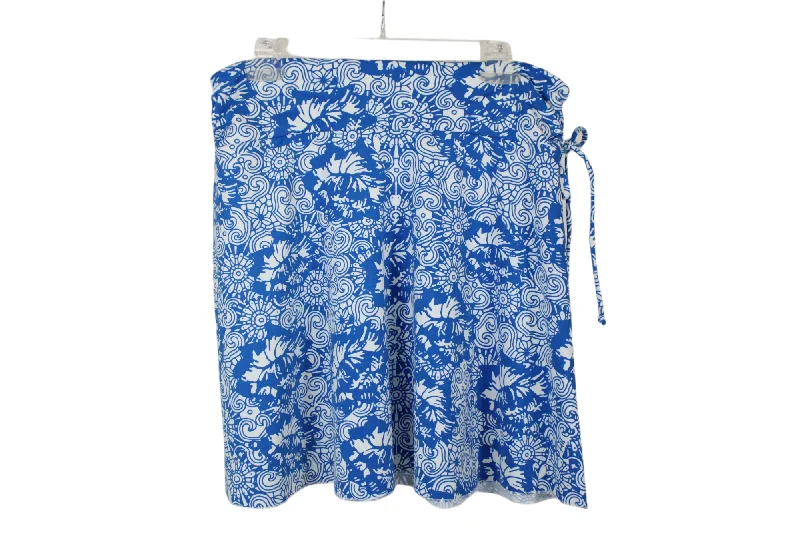 Soybu Blue Skirt | L elastic waist skirt