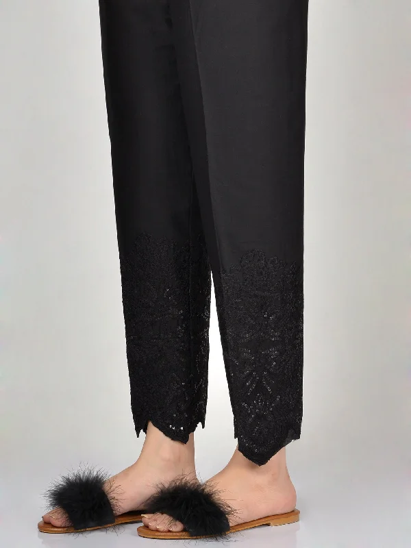 Embroidered Cambric Trouser Trousers Polka Dot Cute