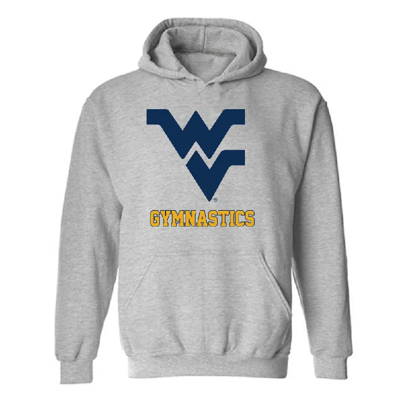 West Virginia - NCAA Women's Gymnastics : Taylor Tuohy - Fashion Shersey Hooded Sweatshirt Hoodie with Double Zipper Versatile Adjustable