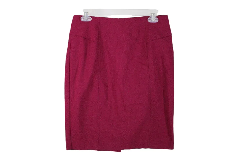 Love21 Magenta Pencil Skirt | M linen skirt relaxed