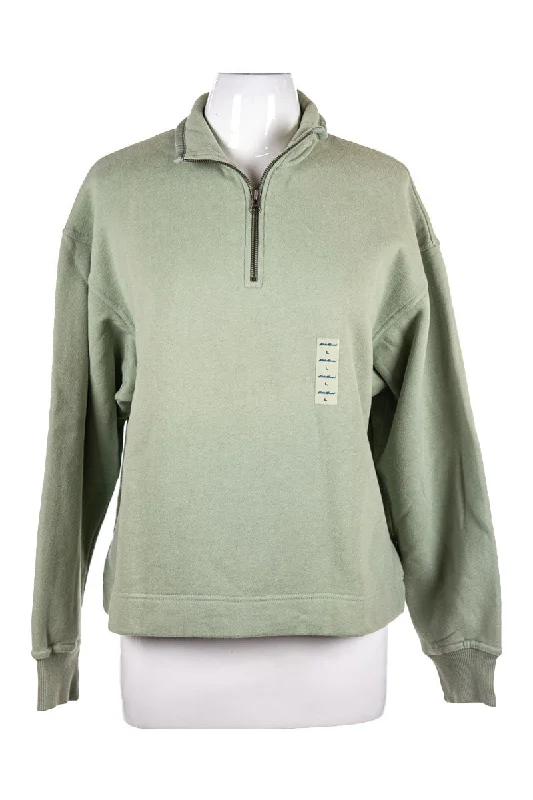 Eddie Bauer Sweater Fleece Sweater Nylon Polyester