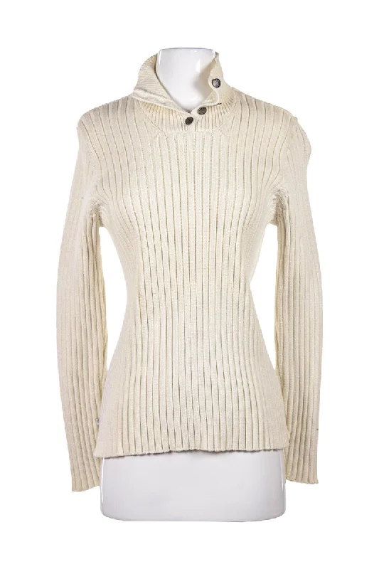 Ralph Lauren Sweater Satin Blend Silk Blend Wool Blend