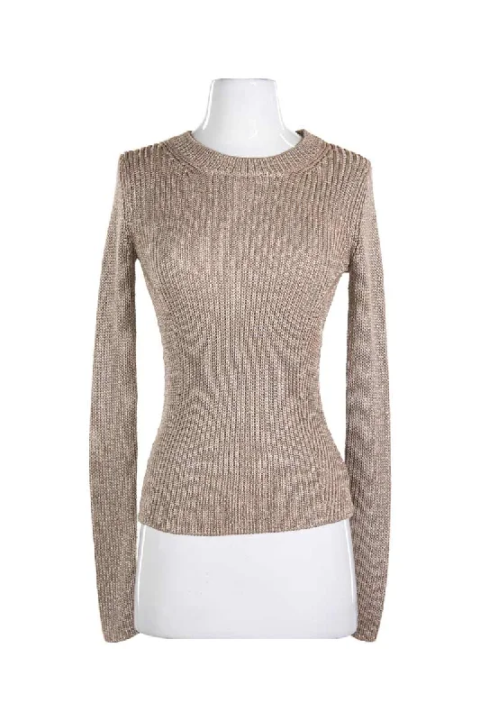 Theory Sweater Real Fur Shearling Chenille