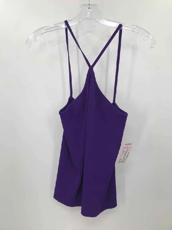 Pre-Owned IRO Purple Size Medium Tank Top strappy tank top