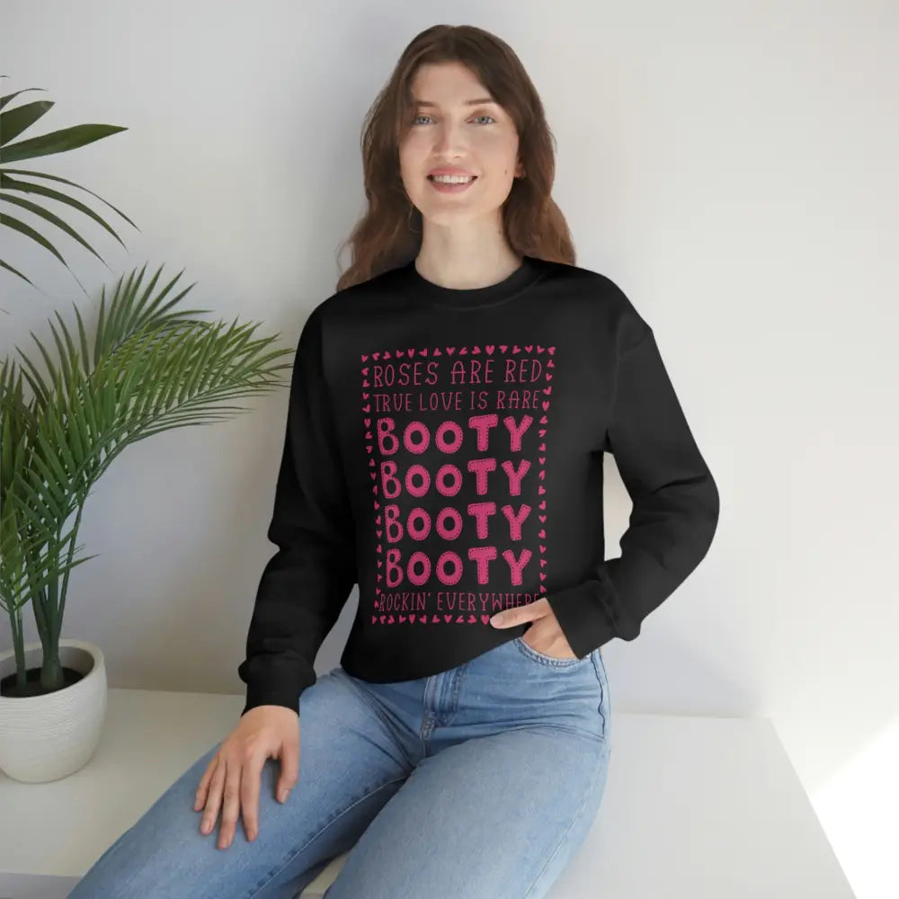 Roses are red true love is rare booty rockin’ everywhere sweatshirt Hoodie with Tie-Dye Psychedelic Retro