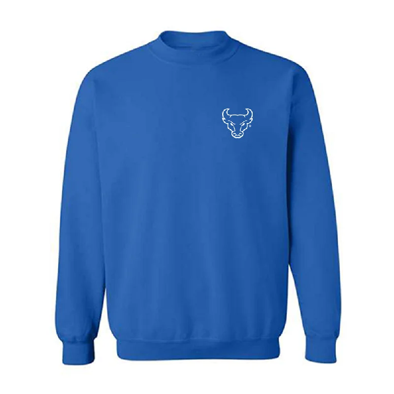 Buffalo - NCAA Women's Track & Field : Alexia Jones - Crewneck Sweatshirt Hoodie with Drop Shoulder Relaxed Streetwear