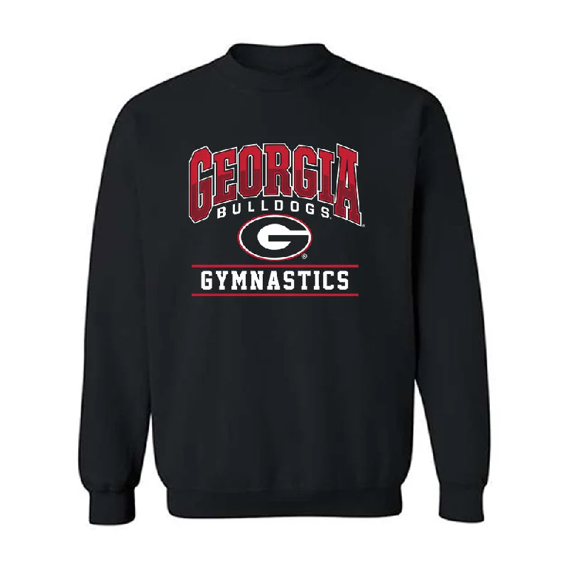 Georgia - NCAA Women's Gymnastics : Ady Wahl - Classic Shersey Crewneck Sweatshirt Hoodie with Slit Hem Functional Movement
