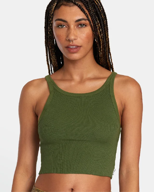 Slide Tank Top - Leaf activewear tank top