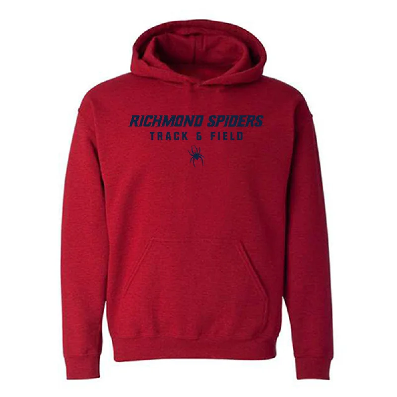 Richmond - NCAA Women's Track & Field : Charlotte Hudson - Hooded Sweatshirt Hoodie with Fur Luxurious Winter