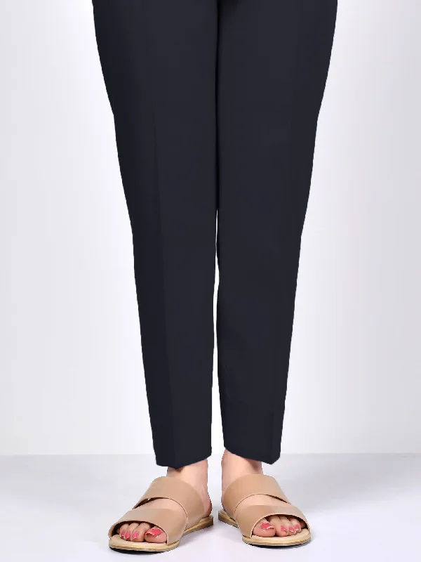 Straight Trouser-Black Trousers versatile functional