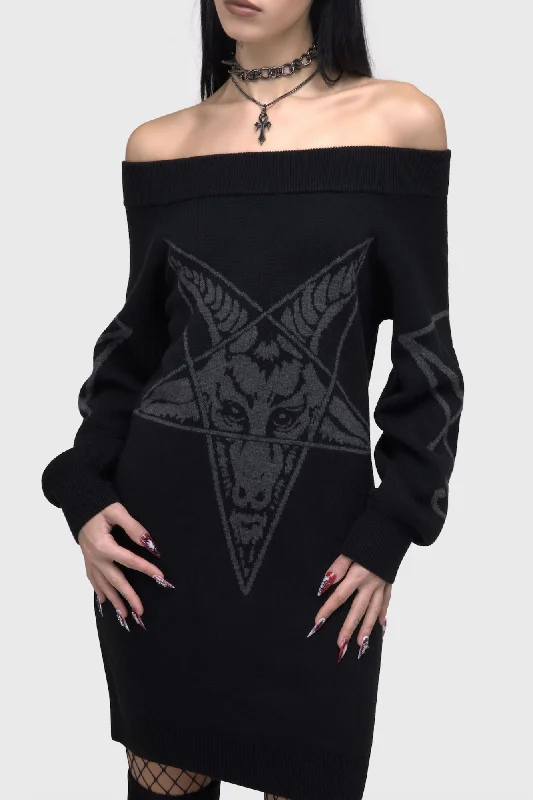 Demontorn Sweater Dress Long Sweater Short Sweater Cropped Sweater