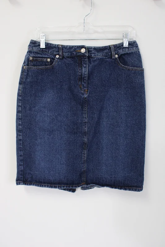 Isaac Mizrahi Denim Skirt | 8 athletic skirt fit