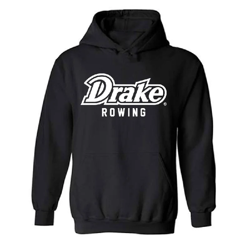 Drake - NCAA Women's Rowing : Lillian Bitker - Classic Shersey Hooded Sweatshirt Cotton Hoodie Fleece Lining Warmth