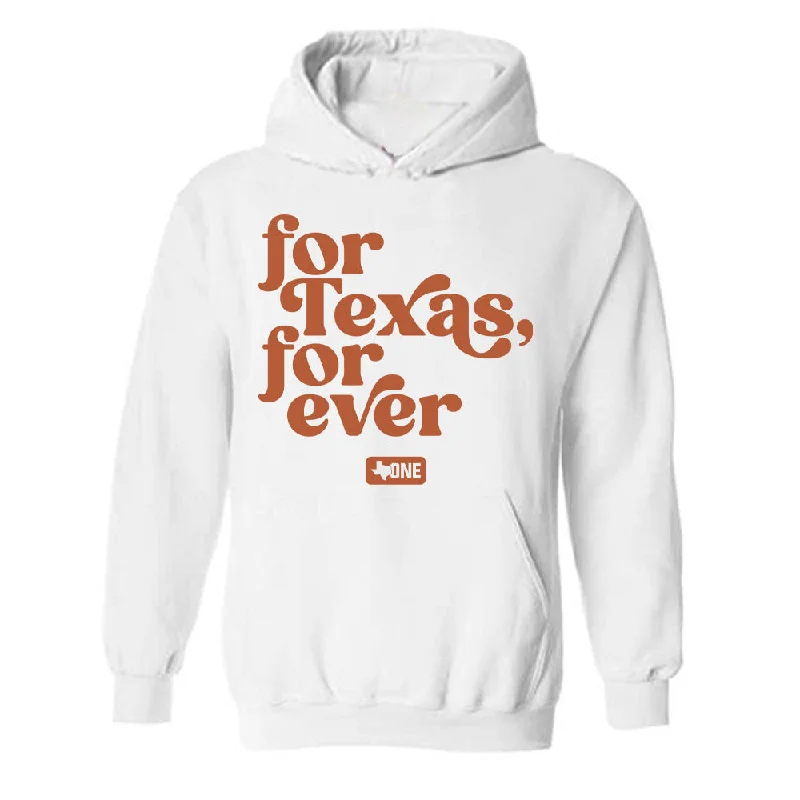 Texas - NCAA Women's Rowing : Sue Holderness - Hooded Sweatshirt Hoodie with Slim Fit Tailored Modern