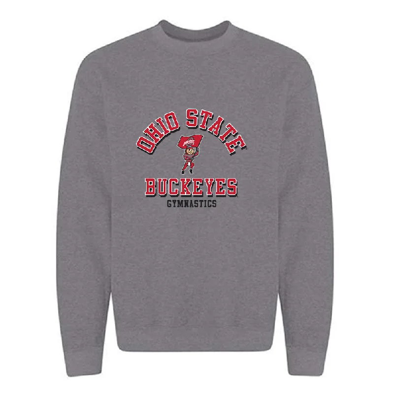Ohio State - NCAA Women's Gymnastics : Kerrington Baham - Classic Shersey Crewneck Sweatshirt Hoodie with Hood Adjustable Protection