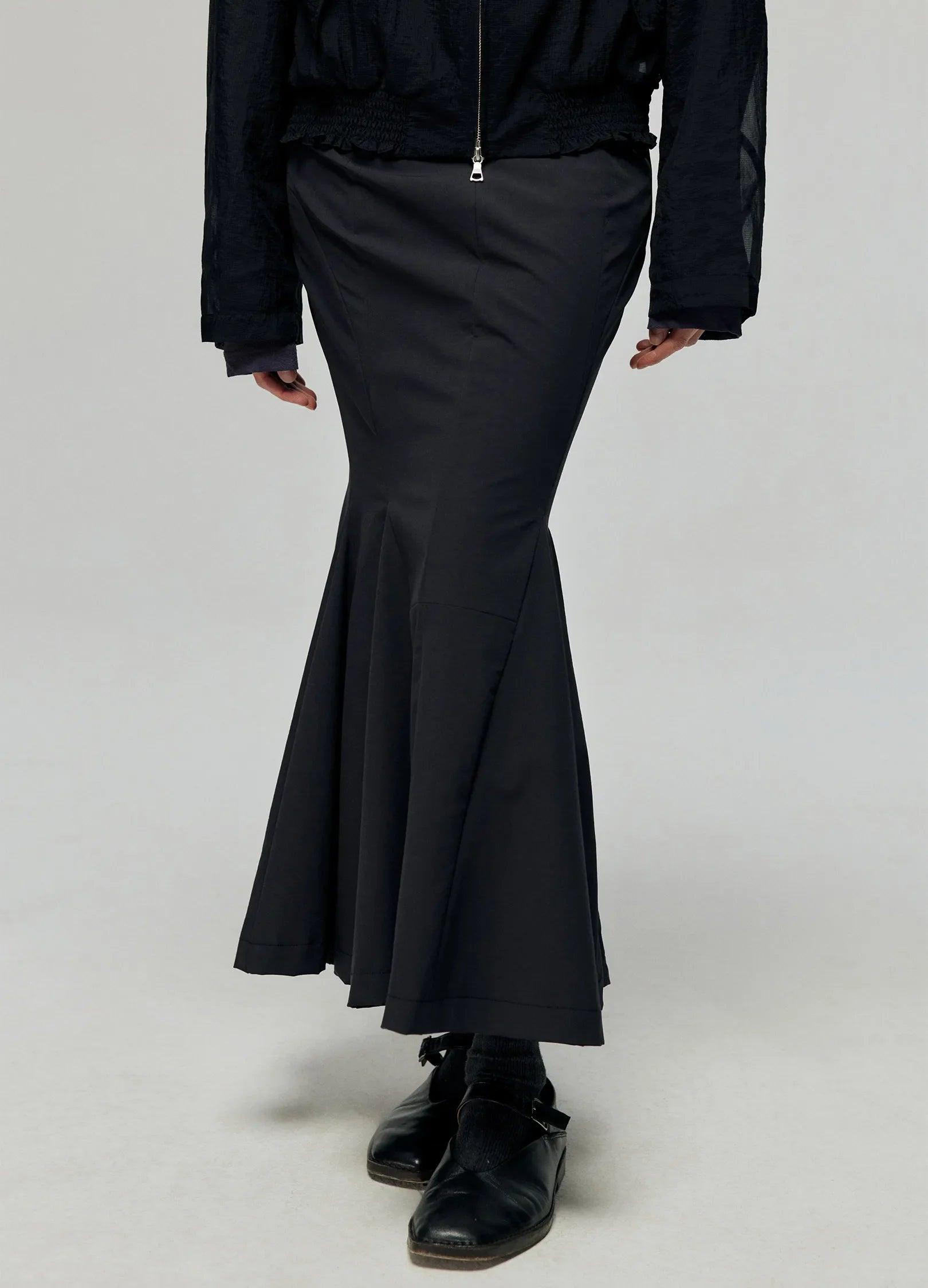 Elegant Fishtail Maxi Skirt high waist skirt