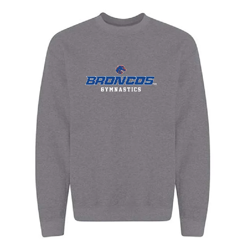 Boise State - NCAA Women's Gymnastics : Noelle Ball - Classic Fashion Shersey Crewneck Sweatshirt Hoodie with V-Neck Classic Versatile