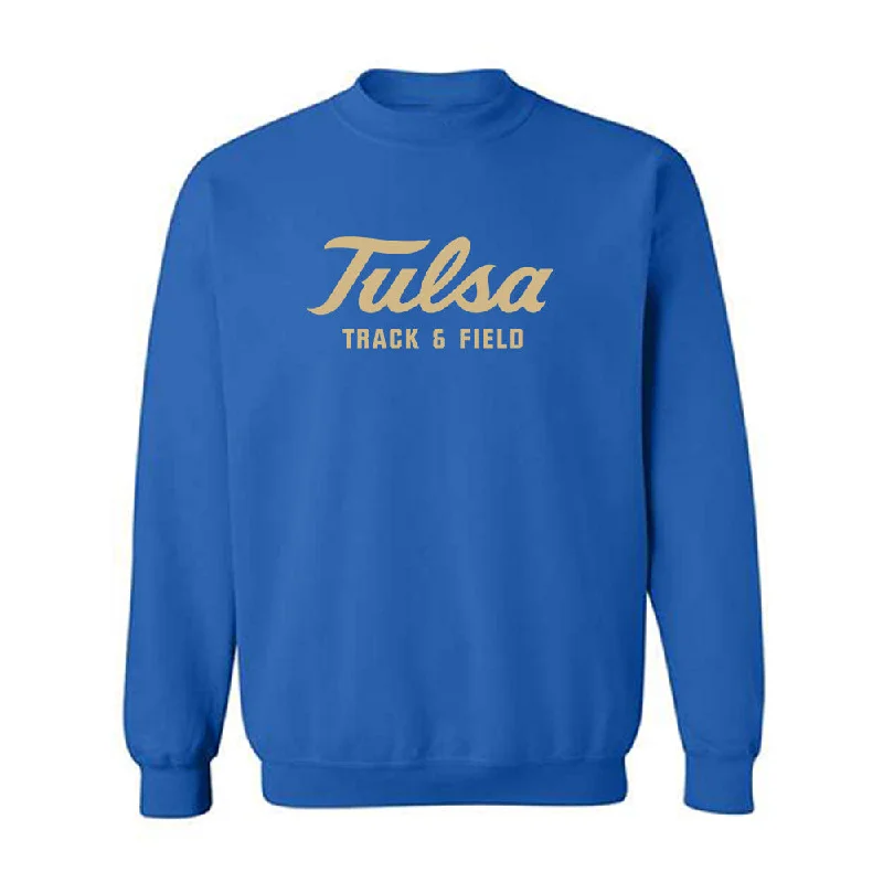 Tulsa - NCAA Women's Track & Field : Gabbie Washington - Classic Shersey Crewneck Sweatshirt Hoodie with Hem Patch Decorative Personalized