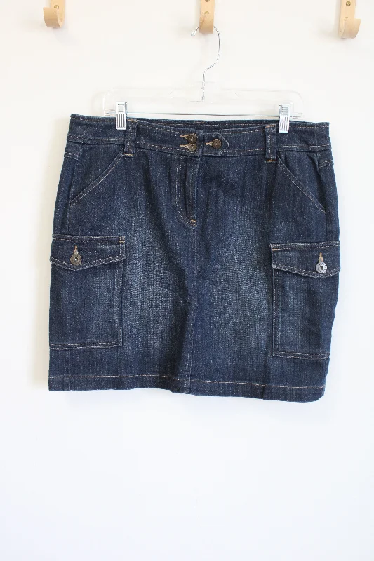 Axcess Stretch Denim Skirt | 12 chiffon skirt airy