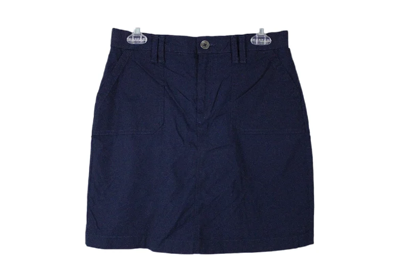 Croft & Barrow Stretch Blue Skirt | 4 cashmere skirt fine