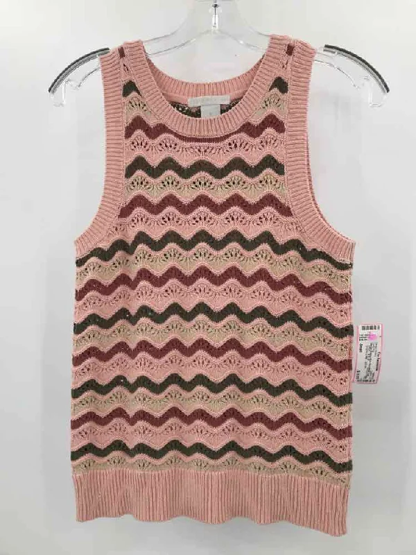 Pre-Owned Design History Pink Size Small Tank Top summer tank top