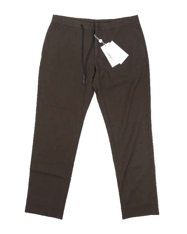 Drawstring Waist Trousers Trousers Harem Relaxed Fit