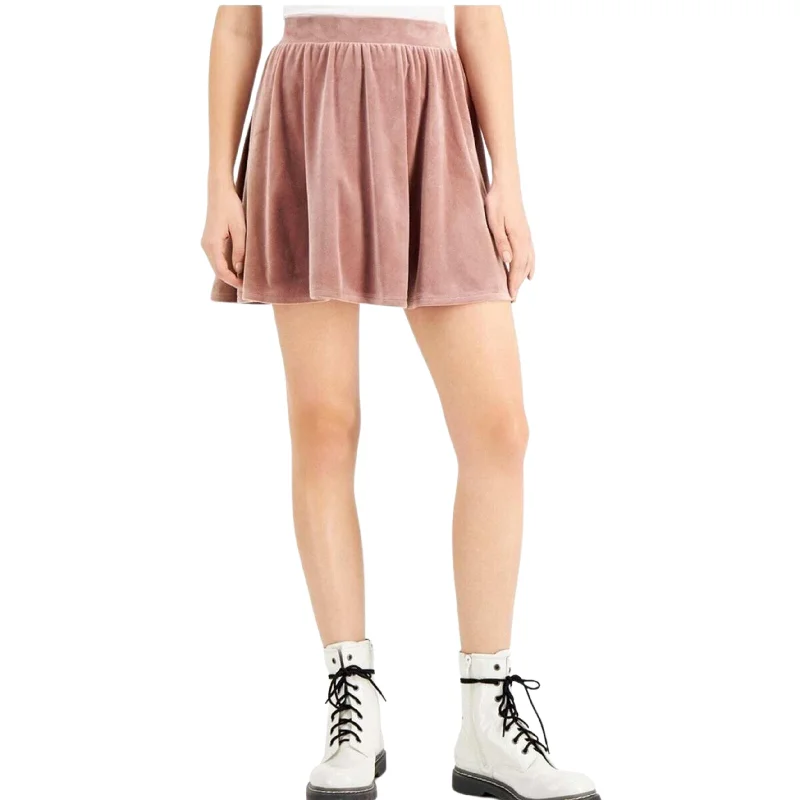 HIPPIE ROSE - A LINE SKIRT linen skirt airy