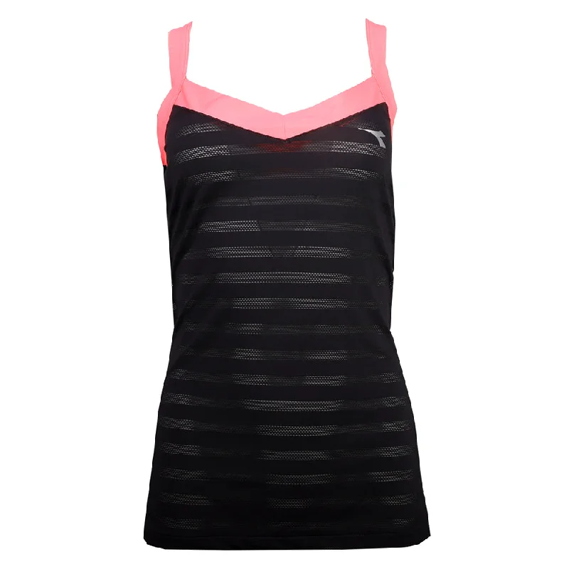Scoop Neck Clay Tank Top print tank top