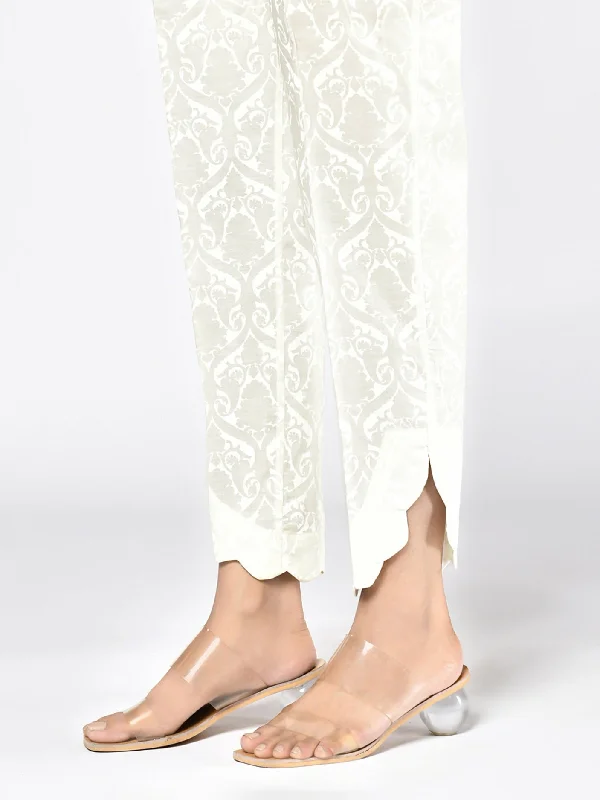 Printed Cambric Trousers Trousers Cargo pockets