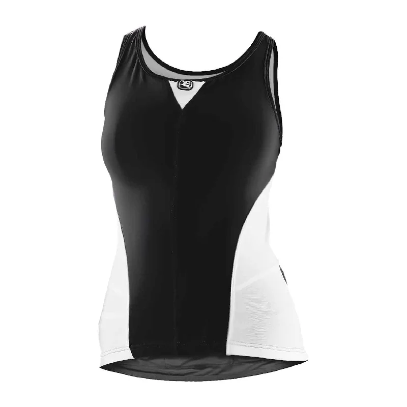 Giordana Silverline Tank Top with Shelf Bra cropped tank top