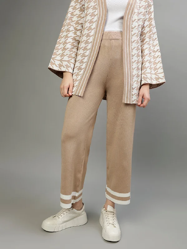 Centre Stage Women Solid Flared Trouser Trousers Bestseller Popular