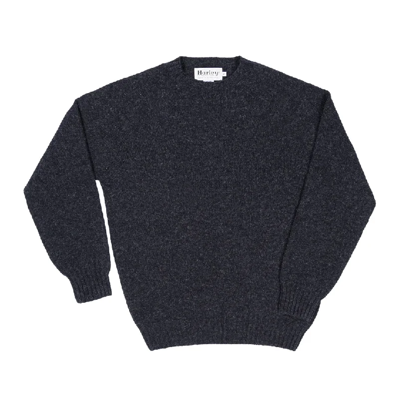 Sweater Harley Mujer Charcoal Fleece Fabric Down Fabric Feather Fabric