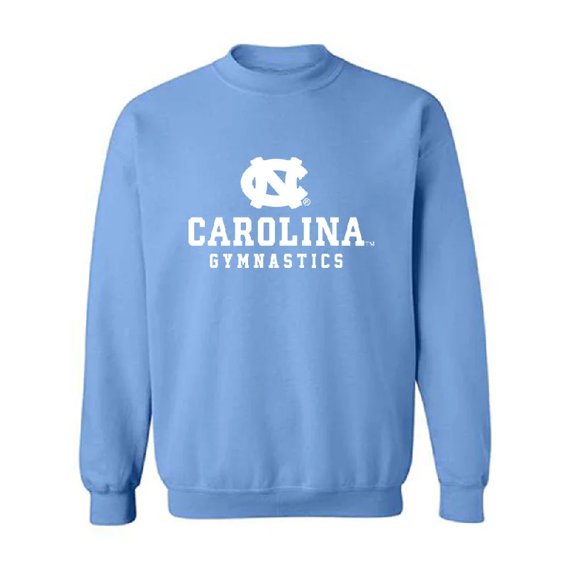 UNC - NCAA Women's Gymnastics : Jordan Valahovic - Classic Shersey Crewneck Sweatshirt Hoodie with Ribbed Hem Stretchable Secure