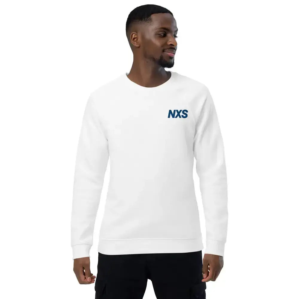 Nexellus unisex sweatshirt Hoodie with Half-Zip Sporty Casual