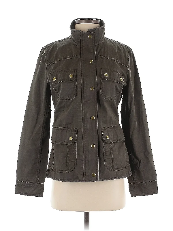 Jacket Boat Neck Shawl Collar Notched Collar