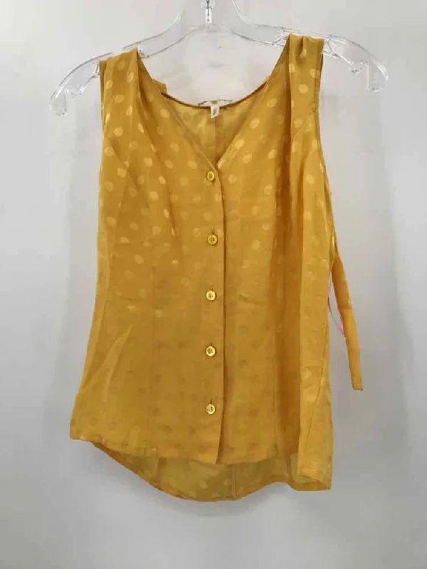 Pre-Owned Escada Yellow Size 34 Tank Top gym tank top