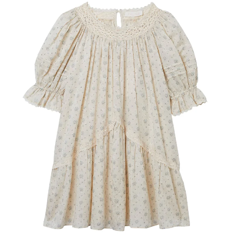 Anais Dress in Cornflower by Faune