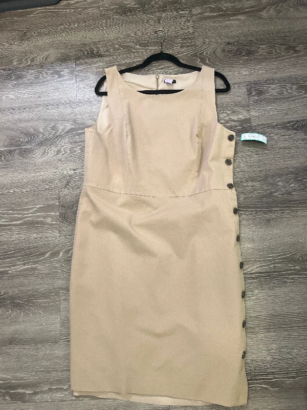 Ann Taylor Button Side Sleeve Dress (Size 18)