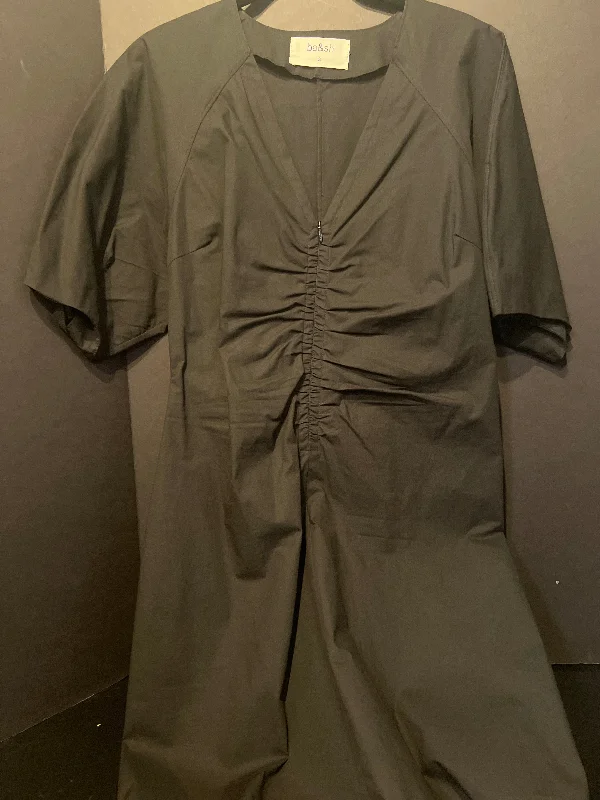 Ba&sh Zip Front Ruched Dress (Size Large)