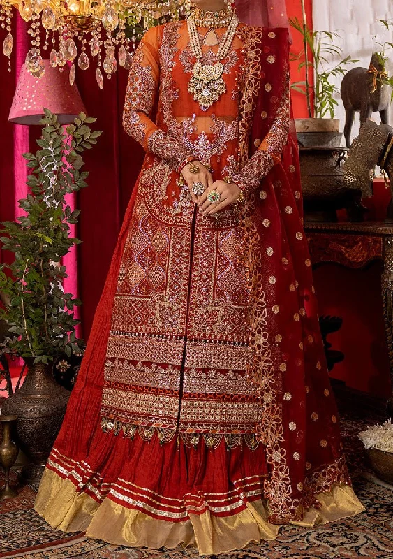 Bin Ilyas Designer Luxury Pakistani Organza Dress